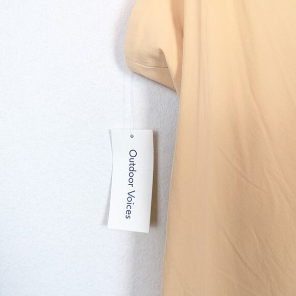 NWT Outdoor Voices Toscana Light Peach Orange The Exercise Dress - Picture 9 of 10